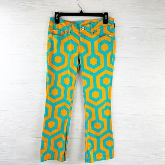 Loudmouth South Beach Print Mid-Rise Golf Pants - Picture 2 of 7